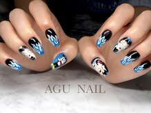 アグ ネイル(AGU NAIL)/スカルプやり放題＋キャラ Art