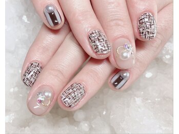 ツイードネイル