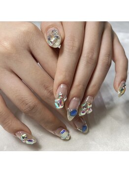 レディスペネイル ノマエ 名駅店(Redispe nail nomae)/キラキラネイル