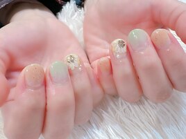 ＃ひまわり＃夏ネイル