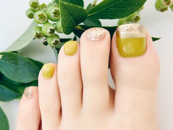 青山ネイル 柏高島屋店(Aoyama Nail)/ジェルネイルDRYケア込￥9020