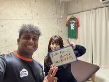 美容ストレッチ王子/30代女性のお客様♪