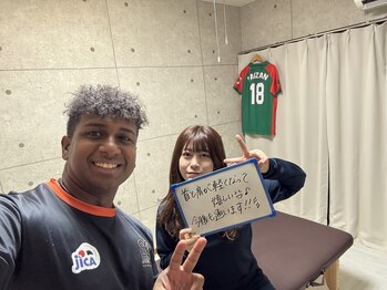 美容ストレッチ王子/30代女性のお客様♪