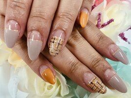 【なだ】ツイードネイル