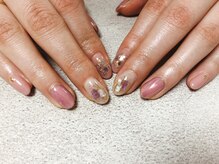 モグネイル(Mogunail)/パープルニュアンスネイル