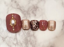 ネイルサロン ラブリーズ 相模大野店(NAIL SALON LOVELLY'S)/定額フット　¥８８００