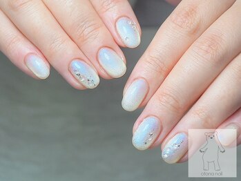オトナネイル(otona nail)/オーロラマグネットジェルネイル