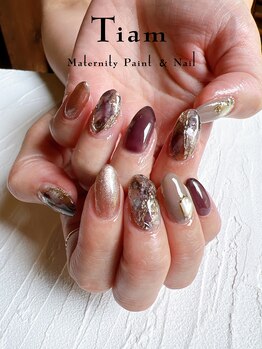ティアム マタニティペイント アンド ネイル(Tiam Maternity Paint&Nail)/4Designコース★ご新規様￥7000