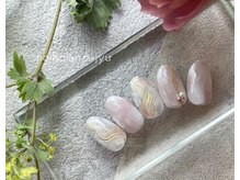 ネイルサロン アージュ(Nail Salon A jyu)/ニュアンスミラーネイル