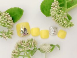 フットネイルジェルネイル￥9900