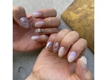リルム(Relum)/シルバー×オーロラネイル！