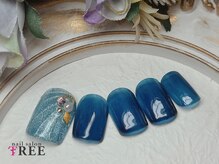 ネイルサロン トゥリー(TREE)/シンプル親指定額コース¥7800