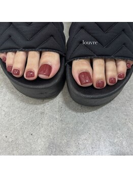 ルーヴル(LOUVRE)/秋フット　ワンカラー♪