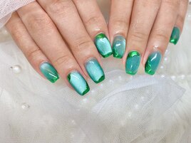 推しカラーネイル