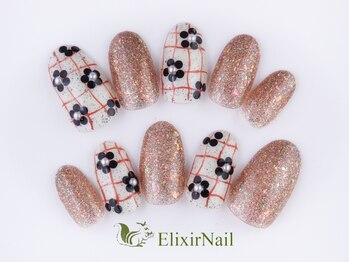 エリクサーネイル 神田(Elixir Nail)/シンプル / クーポン使用