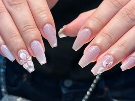 ぷっくりお花マグネイル