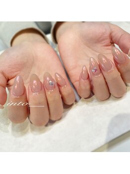 ピンクミラー　ちょうちょ