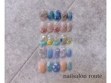 ネイルサロン ルート 二子玉川(nailsalon route)の雰囲気（毎月変わるお得なネイル！¥8500♪カラーチェンジ無料）