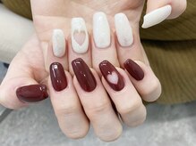 ラニアナネイル 横浜関内店(Laniana Nail)/パラジェル ハートくり抜き