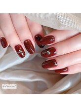 チャコネイル(chaco-nail)/ボルドーネイル