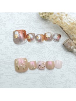 チェスナッツ 銀座(CHESTNUTS Nail&Eyelash)/foot &nbsp;package ¥12000