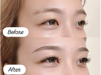 ミベレ 八王子(Mebere)/アイブロウとLED羽エクステ