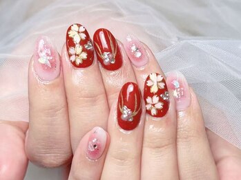 クイーンズネイルサロン(Queen's nail salon)/持ち込みデザイン