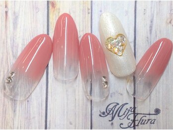 ミハフルーラ 与野(Home Nail Salon Mija Flura)/シンプル　O179S