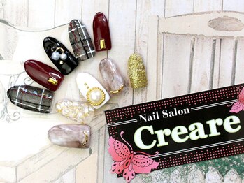 クレアーレ(Creare)/イベントにも◎チェックネイル♪