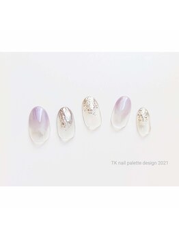 ティーケーネイルパレット/ぬりかけ デザインコースA