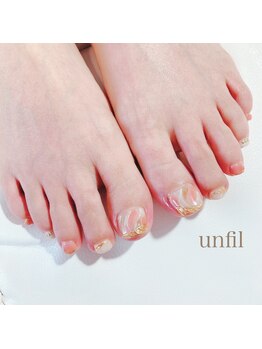 アンフィルルーム(unfil room)/ニュアンスフットネイル