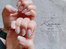 カノアネイルプレイス(KANOA nail place)/ガラスフレンチネイル