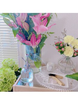 トワレ(Toware)/癒されるグリーン多めの店内