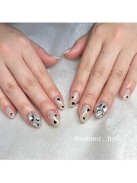 satomi担当:黒ハート埋めつくし