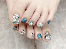 クラル 平塚店(CURAR)/埋め尽くしフットネイル