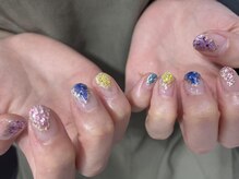 クリスタルネイル ゆめタウン夢彩都(CRYSTAL NAIL)/持ち込みデザイン