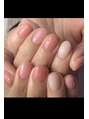 アンドラッシュ アンドネイル 本郷三丁目駅前店(and lash/and nail)&nbsp;フォルムに拘ってるのでワンカラーがつるんと綺麗☆