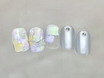 パステルペイントアート