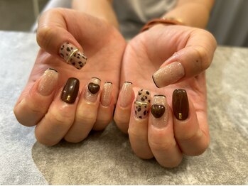 ルナフルール(Luna fleur)/レオパードネイル