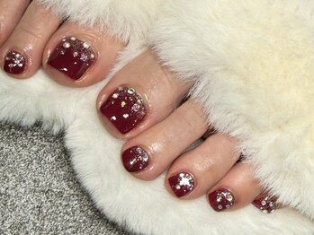 リノプラス(Lino+)の写真/【久屋大通徒歩１分】リピーター多数☆温かいフットバス付き！定額ネイルは色変更無料☆