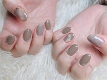ネイルアンドアイラッシュサロン エスポアール(nail&eyelash salon espoir)/ニュアンス　大人ネイル