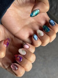 satomi限定個性派ネイル