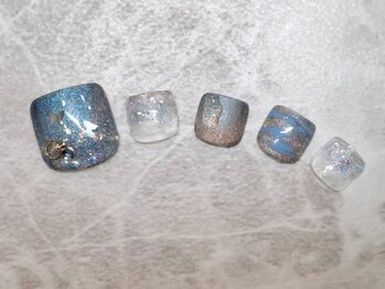 ネイルサロン ラポール 新札幌店/フット定額デザイン14