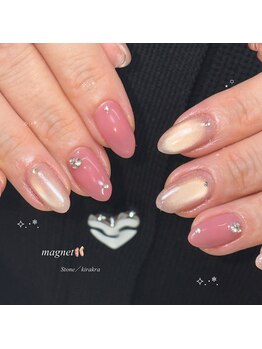 マカロン(macaron)/マグネット×ストーン