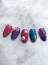フリーネイル 天王寺店(free nail)/シンプル6月　天王寺店限定