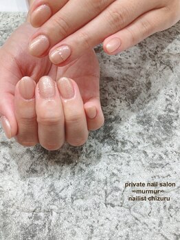 プライベート ネイルサロン マーマ(murmur)/艶々シンプルネイル