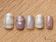 アイネイルズ 吉祥寺店(I nails)/くまニットネイル[吉祥寺]