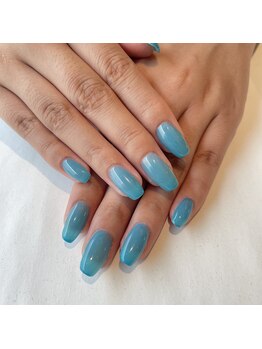 ワンカラーネイル　大阪/福島