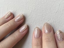 アメリアンドカシェット(Amelie&Cachette)/ウェディングネイル：maika