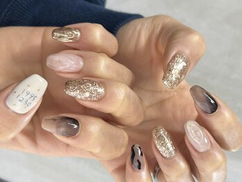 グロウ ネイル(GLOW×NAIL)/Art by NAOKO